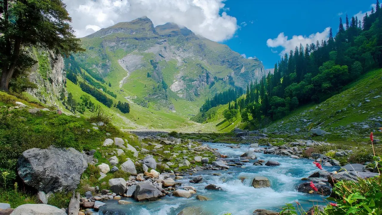 Himalayan campsite